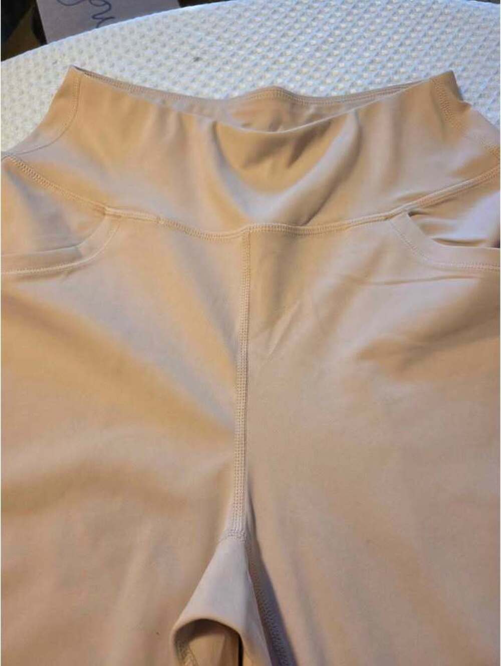 E Soft Petite Small Nude High Waist Leggings with Pockets [COPY]